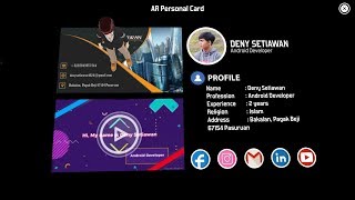 AR Personal Card Lite Version video preview