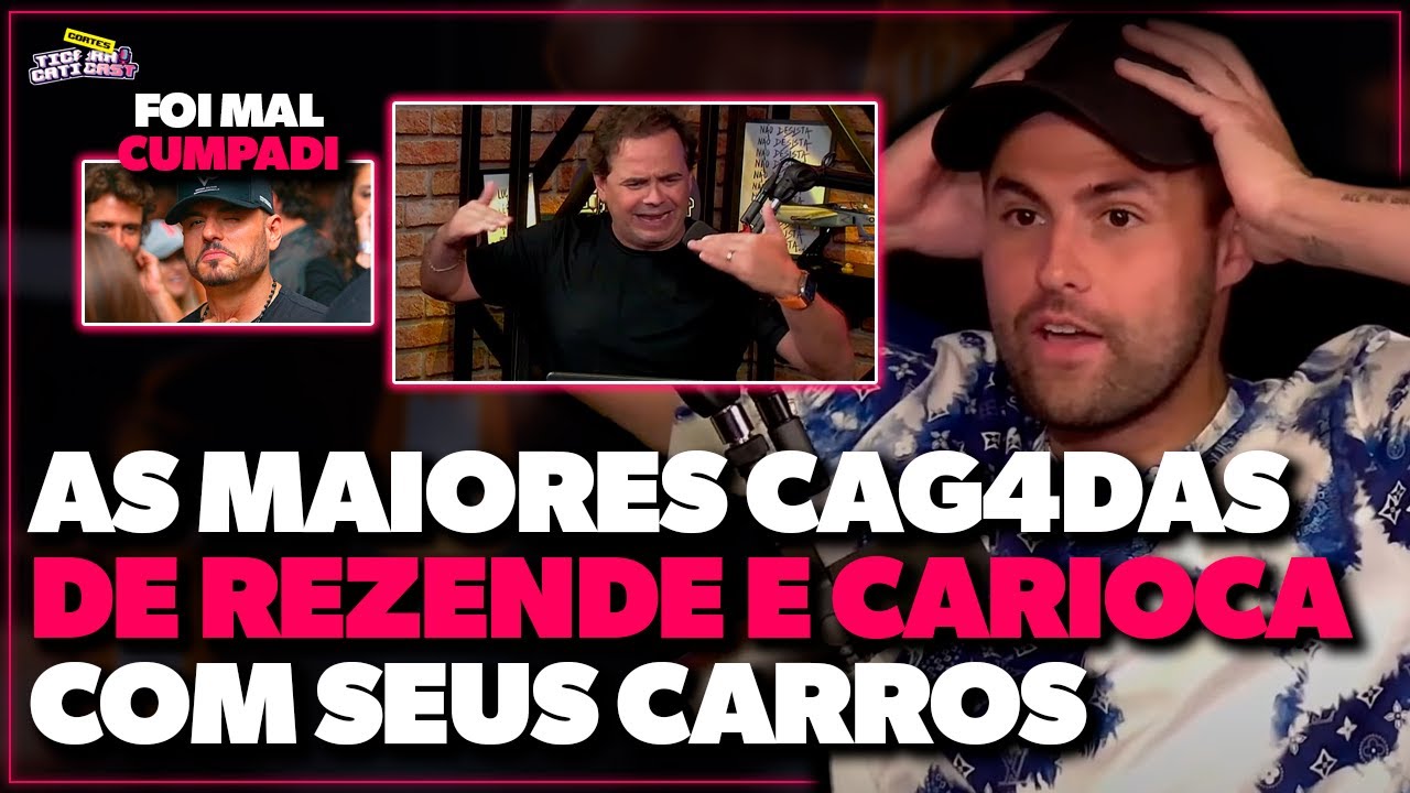 OS CARAS CONSEGUIRAM ACABAR COM OS CARROS!