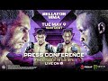 Press Conference Bellator 296: Mousasi vs. Edwards