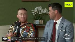 Justin Gaethje Explains How He Recovered After Getting Cracked