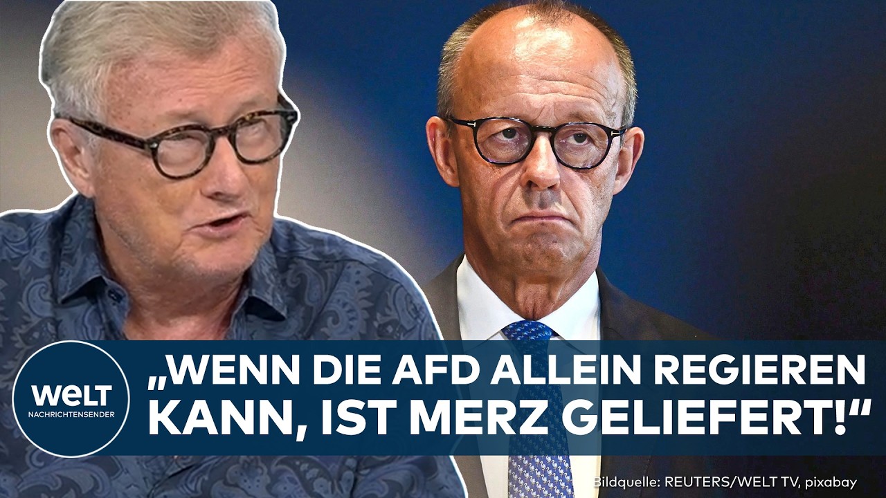 „MERZ IST GELIEFERT!“ Jörges warnt vor AfD-Beben | WELT Meinung