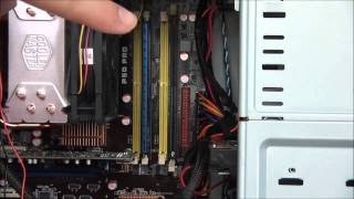 How to install RAM (memory) in a PC
