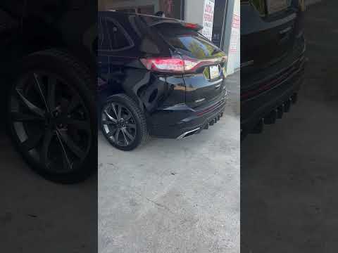 2017 Ford Edge Sport 2.7 EcoBoost twin turbo muffler delete
