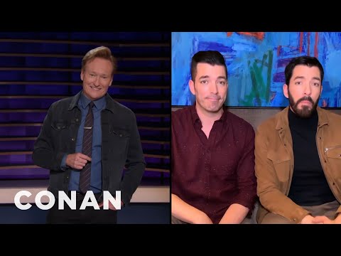 The "Property Brothers" Give Conan Advice About Buying Greenland | CONAN on TBS
