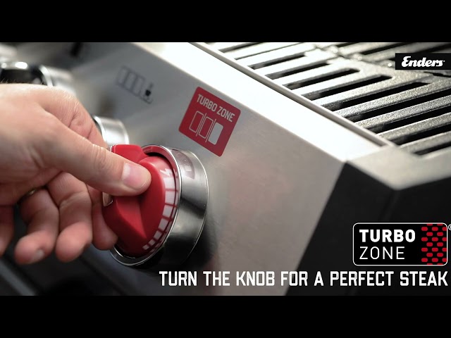 Enders Monroe Pro 3 Burner SIK Turbo Gas BBQ - Shadow