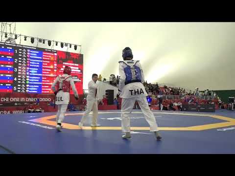 321 Round of 16 Men  59kg THA T  FUANGNOI BUL M  SIMEONOV