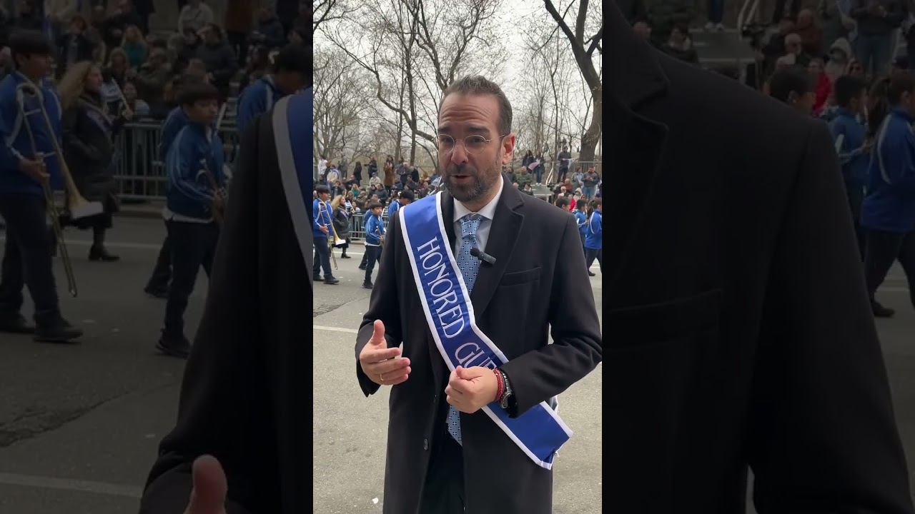 ΝΕΚΤΆΡΙΟΣ ΦΑΡΜΑΚΗΣ Ι ΣΤΗΝ ΝΕΑ ΥΟΡΚΗ ΣΤΙΣ ΕΚΔΗΛΩΣΕΙΣ ΓΙΑ ΤΟΝ ΕΟΡΤΑΣΜΟ ΤΗΣ 25ης ΜΑΡΤΙΟΥ