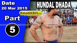 Hundal Dhada (nakodar) Kabaddi Tournament 20 Mar 2015 Part 1 by Kabaddi365.com