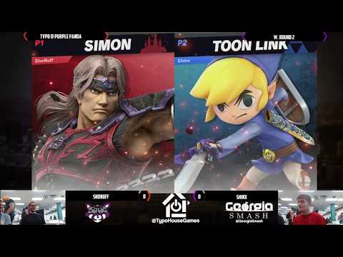 Panda Smash Monday 9/30/19 - Shonuff(Simon/Bowser) VS Shinx(Toon Link/Pikachu) - W. Round 2