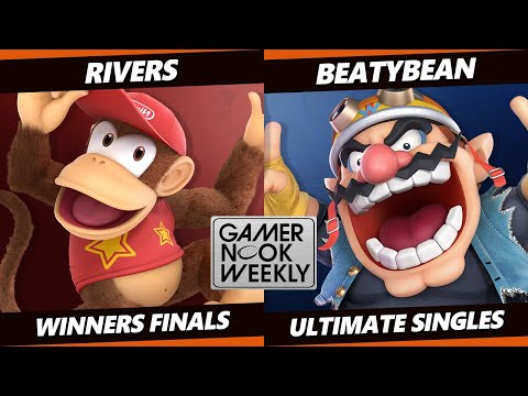 GNW 15 Winners Finals - Rivers (Diddy Kong) Vs. BeatyBean (Mii Swordfighter, Wario) Smash Ultimate
