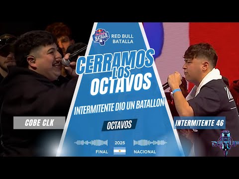 COBE STOPPED IT HIMSELF | COBE vs INTERMITENTE 46 - Round of 16 | Red Bull Argentina 2025