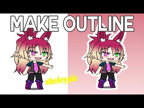 How To Make Outline In Ibispaint X Video