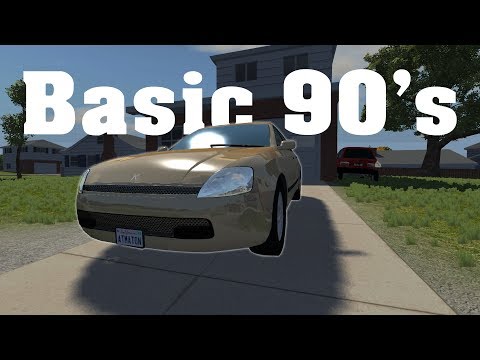 90's Japanese Commuter Car - (Automation + BeamNG)