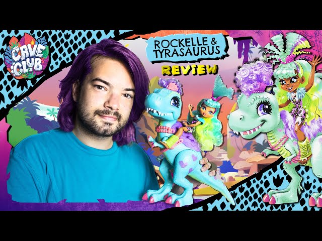 Vídeo relacionado con Cave Club Rockelle Muñeca con accesorios de juguete y de moda, incluye mascota (Mattel GWT25)