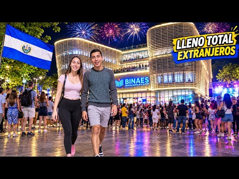 🎉 FIESTA CENTRO HISTORICO SAN SALVADOR | NUEVOS LUGARES estan increibles 😍