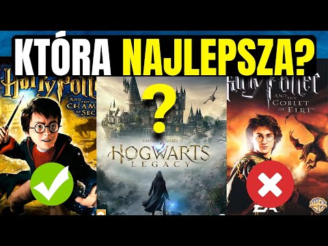 TOP 10 GIER O HARRYM POTTERZE. DZIEDZICTWO HOGWARTU NAJLEPSZE? #harrypotter