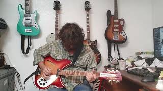 Video thumbnail for The Shadows "Wonderful Land" on a Rickenbacker 360/12V64 with Winfield Ac'cent vibrato by Alameda Guitars