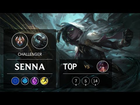 Senna Top vs Akali - EUW Challenger Patch 10.2