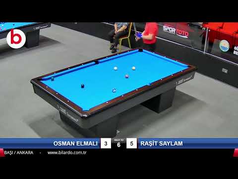 OSMAN ELMALI & RAŞİT SAYLAM Bilardo Maçı - 