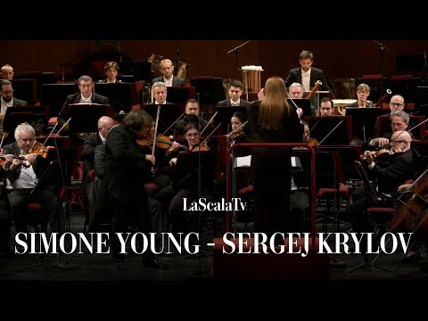 Simone Young - Sergej Krylov - Concerto in re magg. op. 77 Johannes Brahms (Teatro alla Scala)
