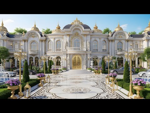 NextGen Mansions | Ultra-Luxury Royal Palace Mansion Tour in Bright Daylight