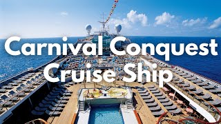 Carnival Conquest Cruise Ship Tour 2025 | Full Ship Walkthrough, Pools, Dining & More!
