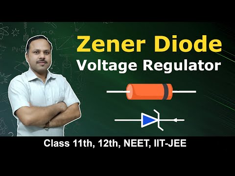 Zener diode as a Voltage regulator | Semiconductor electronics | 12th Physics Term 2 #cbse