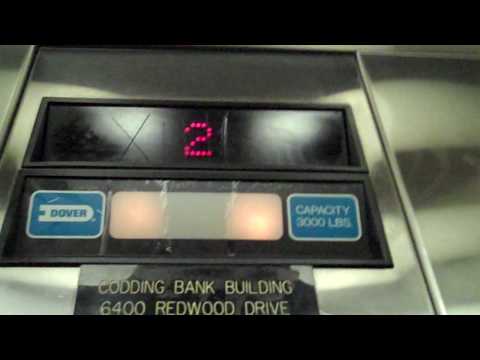 Low Pitched Dover Hydraulic Elevator @ LL and UU Building Rhonert Park CA