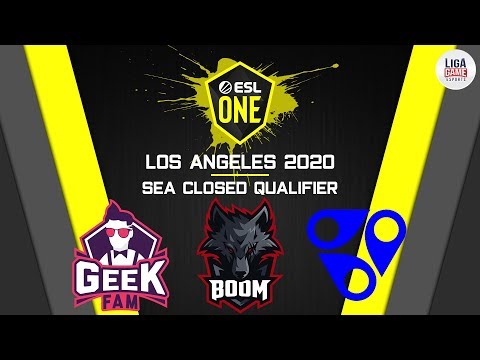 Fnatic vs BOOM - ESL One Los Angeles 2020 SEA Closed Qualifier