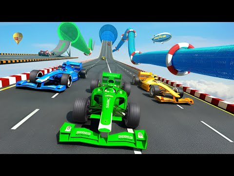 REAL F1 FORMULA CAR RACING SIMULATOR 2024 - IMPOSSIBLE CAR MEGA RAMP 3D - ANDROID GAMEPLAY #31