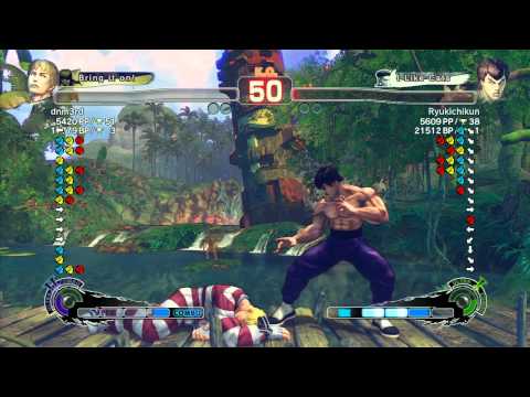 SSF4 AE 2012: Sasaki (Cody) vs Ryukichikun (Fei Long) - Xbox Live Ranked Match