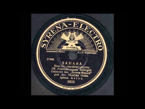 Sahara - Oriental Foxtrot from Warsaw 30's