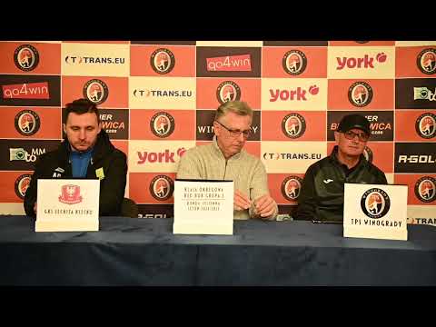 Konferencja pomeczowa: TPS Winogrady - GKS Lechita Kłecko