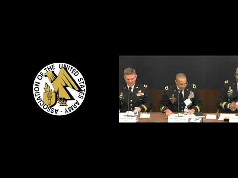 AUSA AMD Hot Topic 2019 - PANEL 1 - AMD Integration into Multi Domain Operations