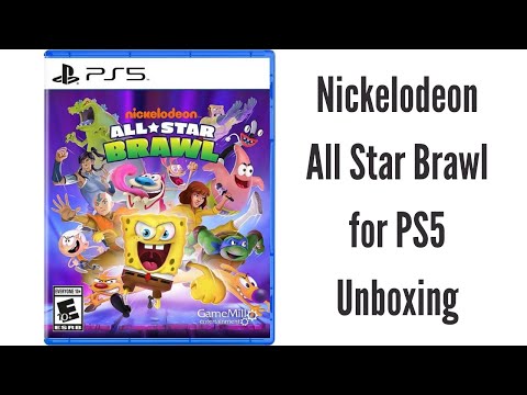 Nickelodeon All Star Brawl for PS5 Unboxing!!!