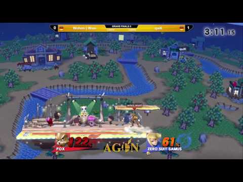 AgonTOYS - Wolves | Wusi (Fox) Vs. quiK (ZSS) - Grand Finals - Smash 4