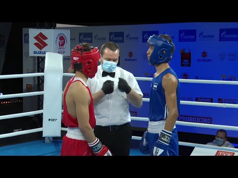 Kielce 2021 Session4A (M52kg) TILEK UULU Zhakshylyk (KGZ) vs GUERRERO CUADRA Nelson (NCA)