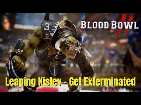 Strange Game! AndyDavo's Frenzy Orcs Vs Kislev [Mach 27 - Blood Bowl 2]
