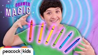 Psychic Crayon Trick I JUNK DRAWER MAGIC