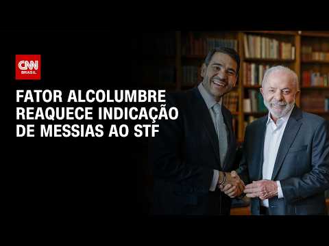 Lula volta a discutir nome de Messias ao STF após reaproximação com Alcolumbre | LIVE CNN