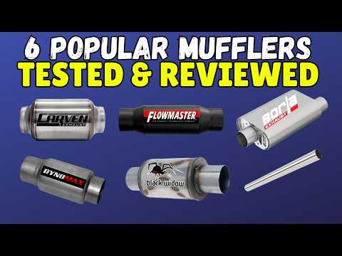 6 Popular Muffler Brands Tested & Compared!