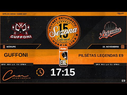 2025 11 16 | GUFFONI (GFN) - PILSĒTAS LEĢENDAS E9 (PL9) | E9