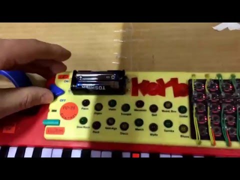 Teenage Engineering PO-28 Controller mod /circuitbent by Tekmann
