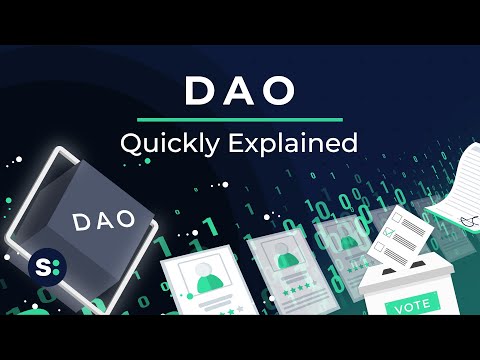 What is a DAO - Explained in 3 minutes (Animation)