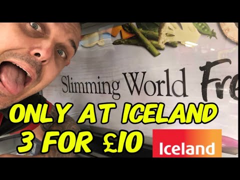Slimming World Range at Iceland #iceland #frozenfood #slimmingworldmotivation #slimmingworld