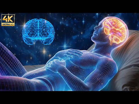 432Hz + 963Hz + 528Hz + 852Hz | The Deepest Healing Sleep: Whole Body Regeneration, Remove Insomnia