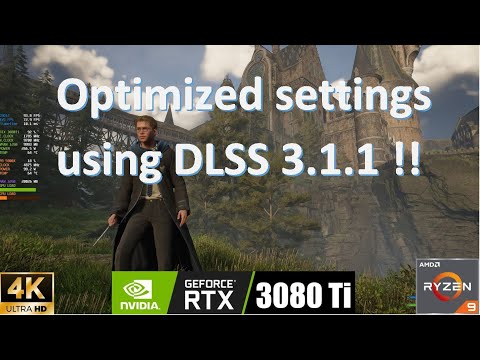 [4K] Hogwarts Legacy | optimized Settings | DLSS 3.1.1 | RTX 3080Ti | Ryzen 9 5900X