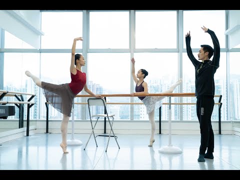 Hong Kong Ballet - Barre Classes Online - Advanced class 1
