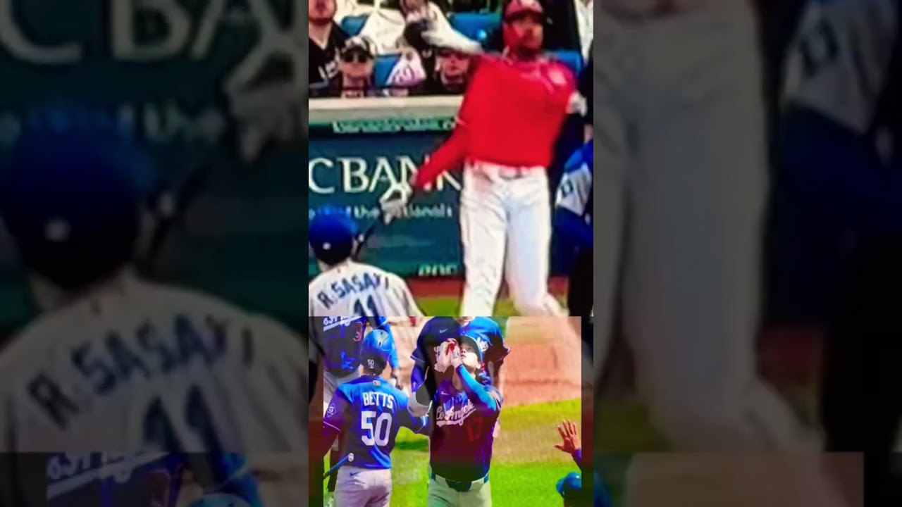 大谷翔平第2号ホームラン💥特大134m弾😍先制ホームランを放😍40試合連続出塁！飛距離:134m打球速度:184.4キロ角度:26度 #shoheiohtani
