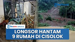 Rintihan Warga Cisolok Sukabumi Dihantam Bencana Longsor yang Timbun 9 Rumah hingga Hewan Ternak